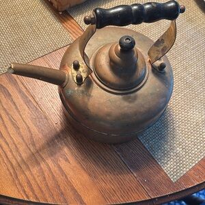 COPPER TEA KETTLE MADE IN KOREA MID CENTURY